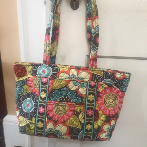 Vera Bradley quilted tote bag - Picture 2 of 2